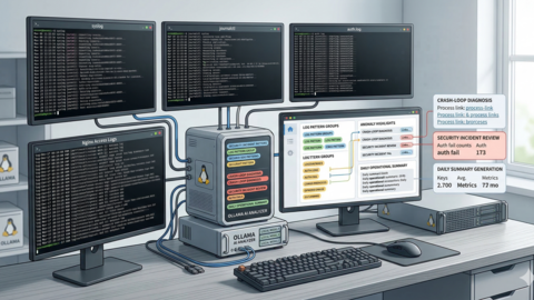 AI-Powered Log Analysis on Linux: Use Ollama to Parse Syslog, Journald, and Application Logs