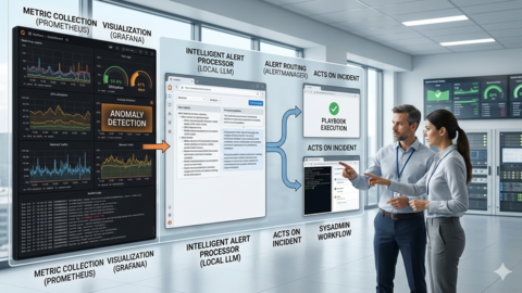 AI-Powered Monitoring and Alerting on Linux with Open Source Tools