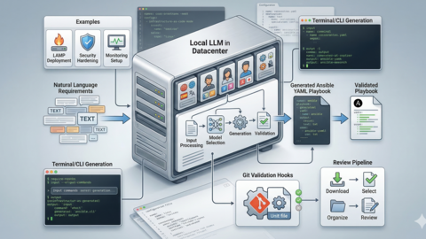 Generate Ansible Playbooks with Local LLMs: AI-Assisted Infrastructure as Code