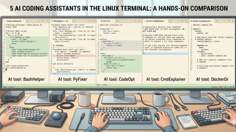 5 Best AI Coding Assistants for the Linux Terminal: Hands-On Comparison