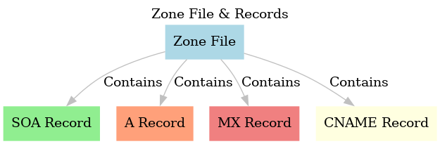 Zone File and its associated records